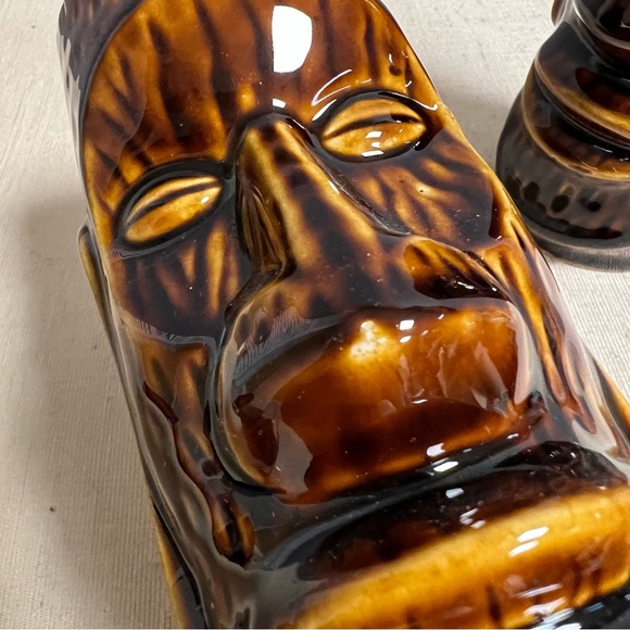 VTG Orchids Of Hawaii Tiki Mug R72 Japan Set Of 2 NEW - Picture 8 of 10